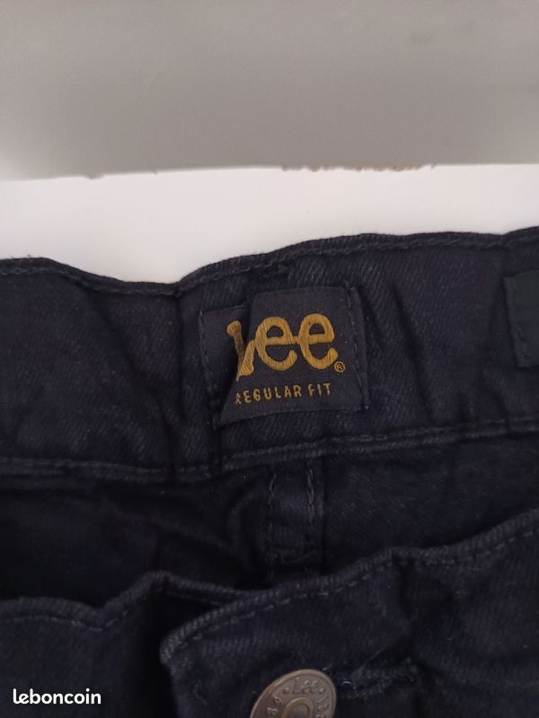Lee Lee regular fit Pant - Black - Men Size US 26 / EU 42 - 3 Thumbnail