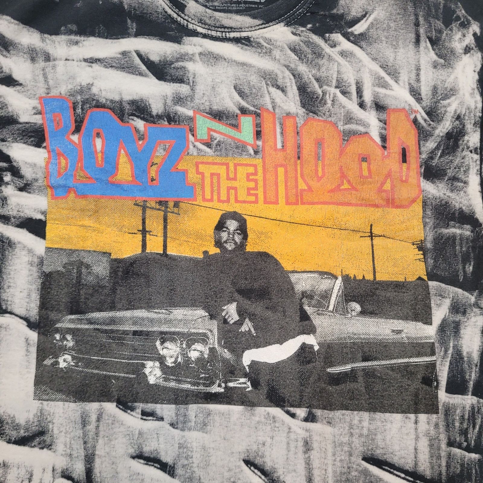 Other Boyz N The Hood Movie Tie-Dye T-Shirt M Slim Fit (Fits S) Size US S / EU 44-46 / 1 - 2 Thumbnail