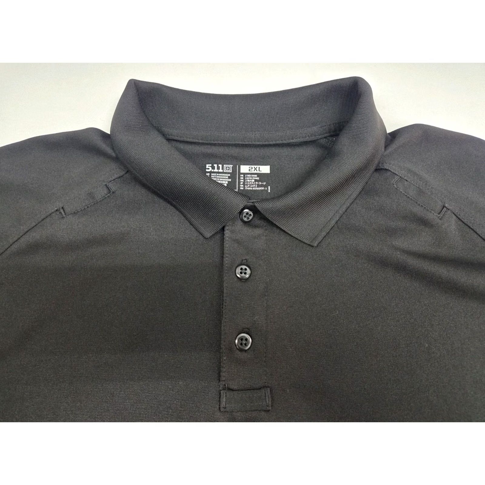 Vintage 5.11 Tactical Series Mens Short Sleeve Black Polo Shirt 2XL Polo Casual Workwear Activewear Big & Tall Mens 2XL Black Polo 5.11 Tactical Size US XXL / EU 58 / 5 - 2 Thumbnail
