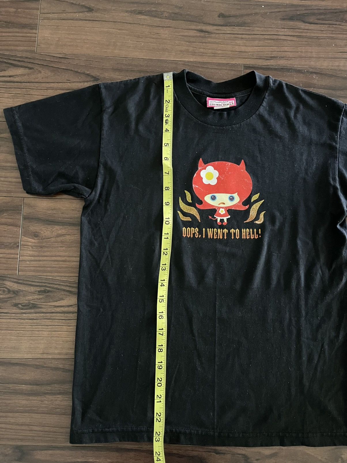 Vintage Vintage Cosmic Girls oops i went to hell tshirt Size S / US 4 / IT 40 - 4 Thumbnail