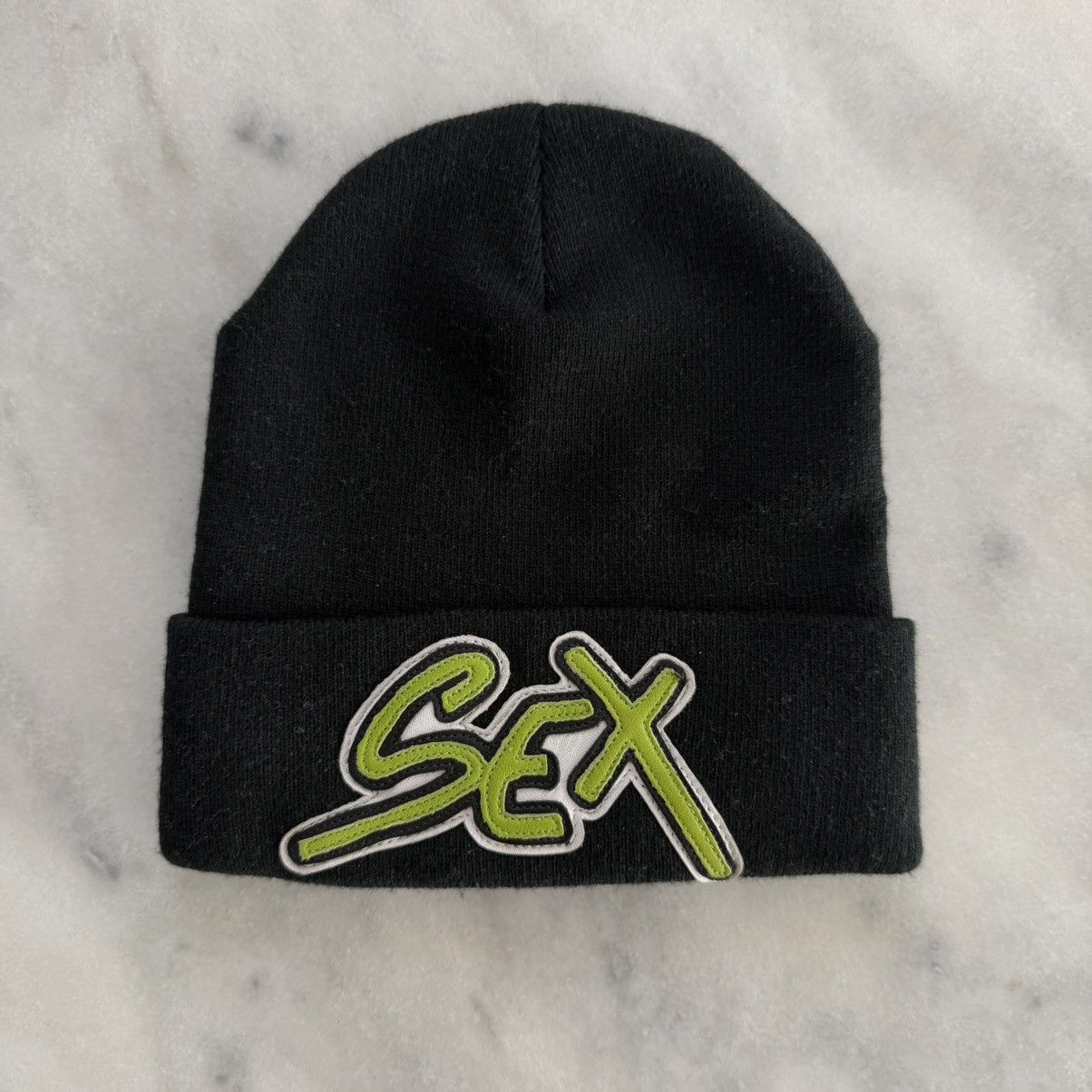 Chrome Hearts Chrome Hearts Sex Beanie | Grailed
