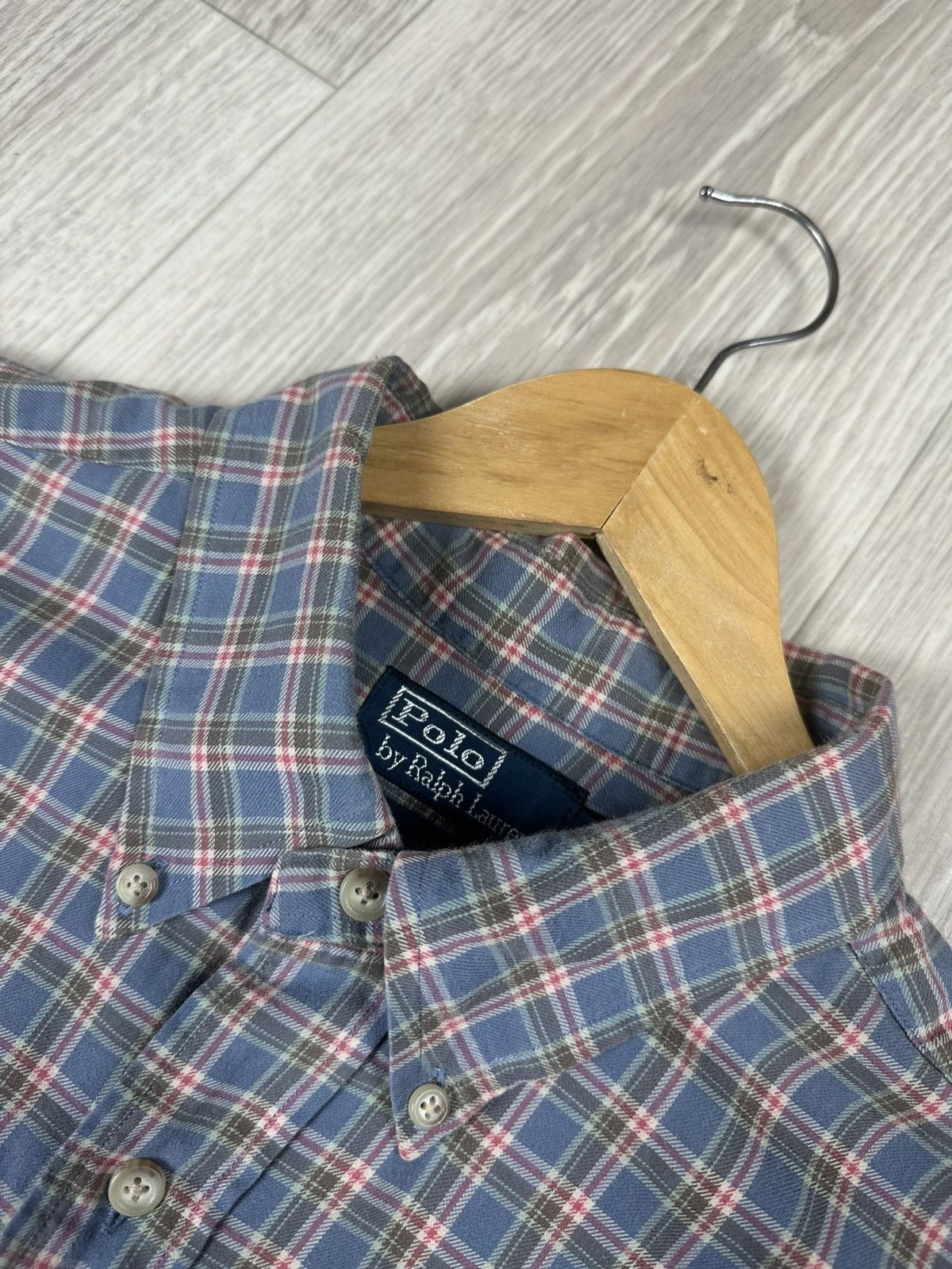 Vintage Vintage Polo Ralph Lauren Shirts Button Ups Size US XL / EU 56 / 4 - 6 Thumbnail
