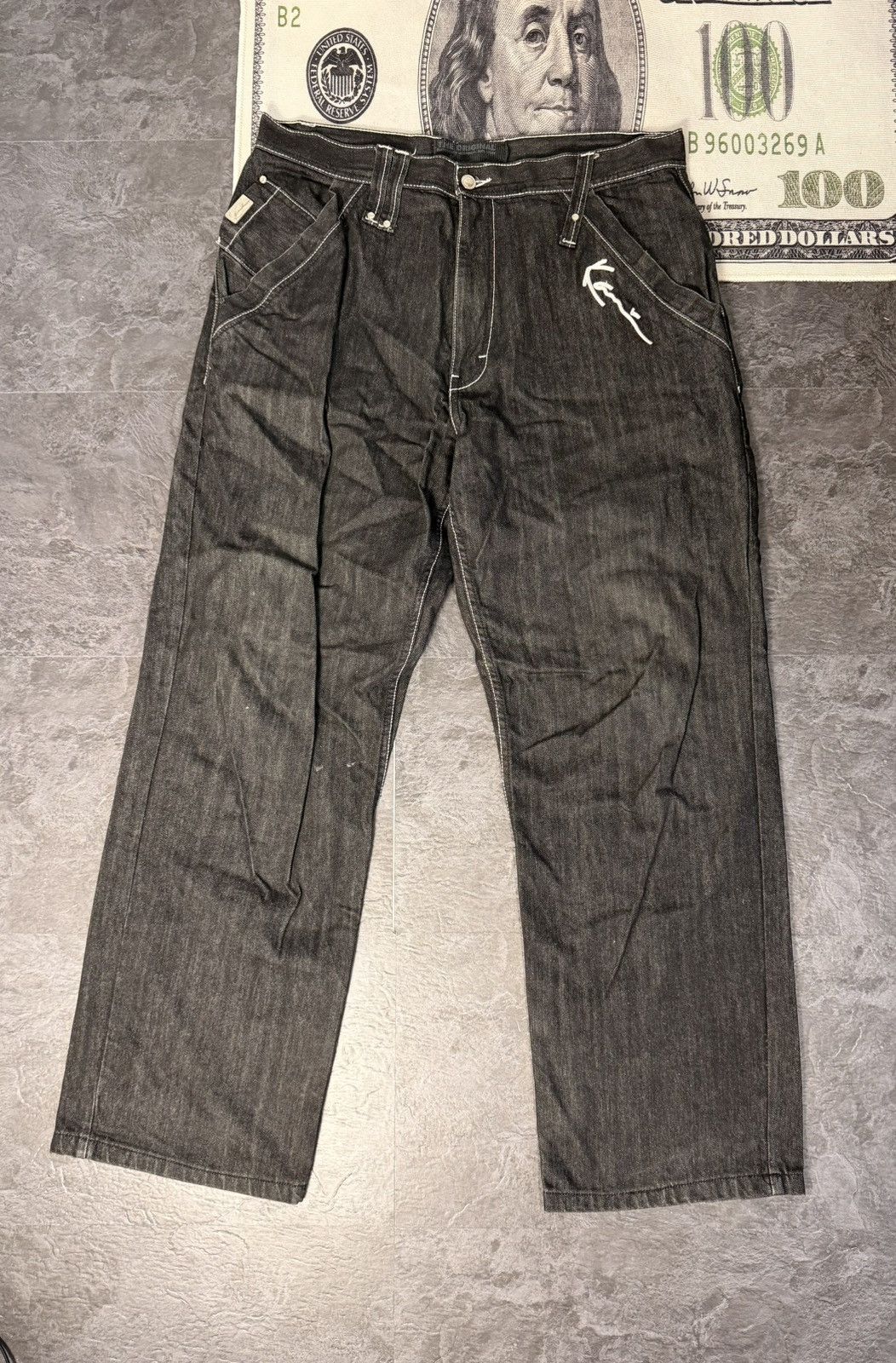 Karl Kani Vintage Karl Kani jeans,sk8 streetwear y2k japan style Size US 38 / EU 54 - 7 Thumbnail