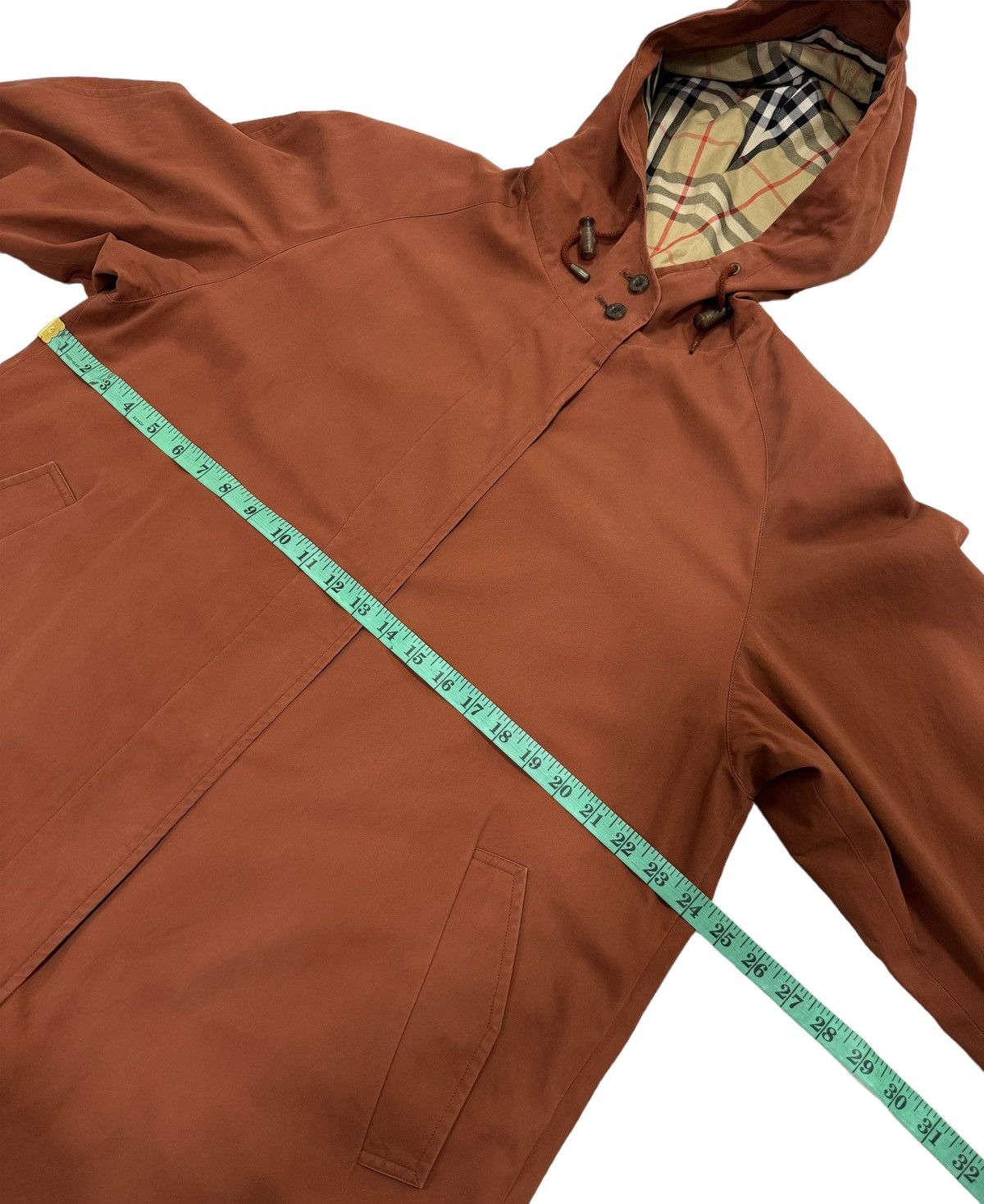Burberry BURBERRY NOVACHECK LONG JACKET Size L / US 10 / IT 46 - 18 Thumbnail