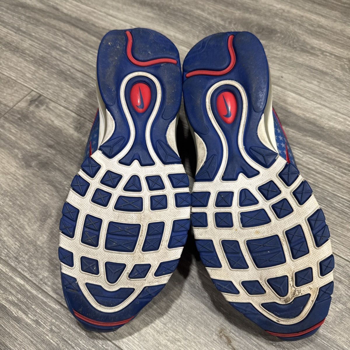 Nike Nike Air Max 97 USA City Pride Dallas Away Stars Size 10.5 Size US 10.5 / EU 43-44 - 5 Thumbnail