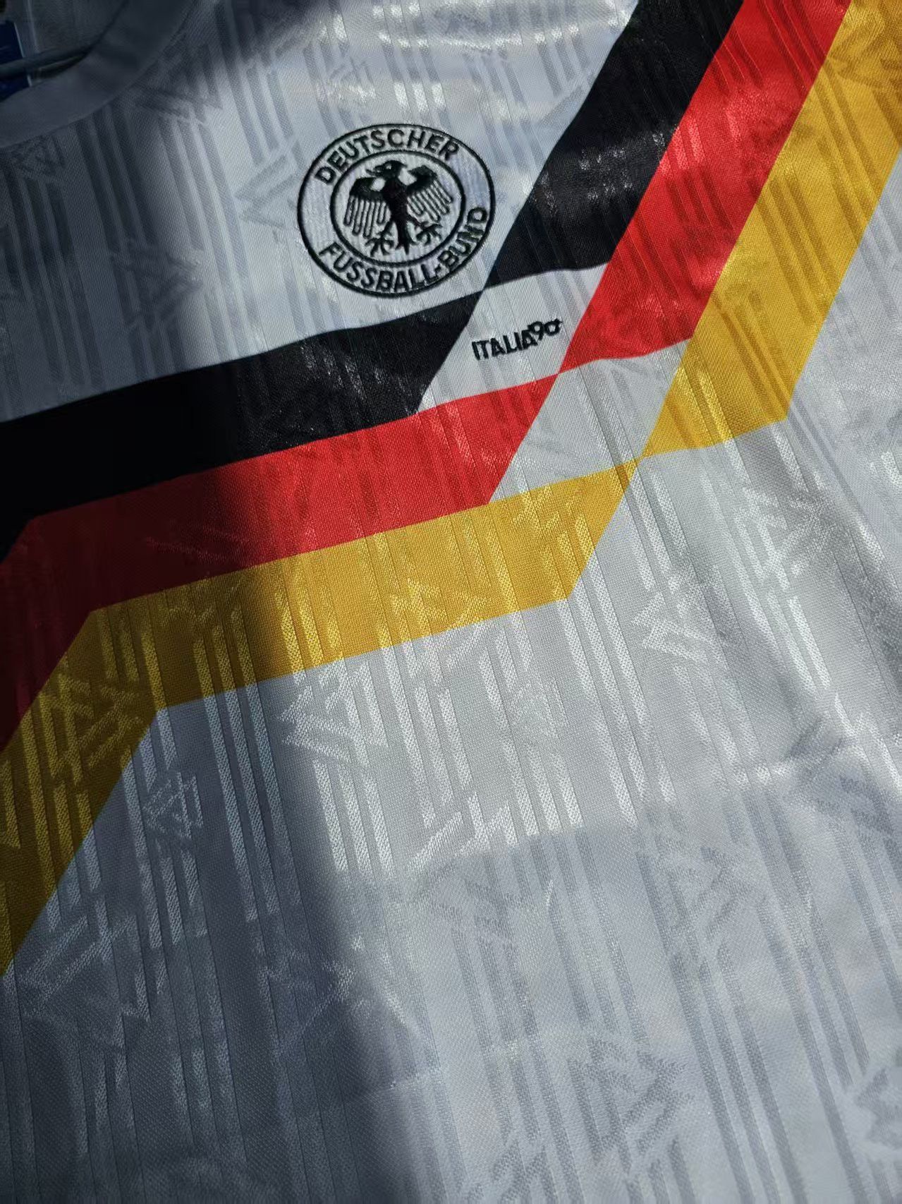 Other 1990 World Cup Germany 9 Rudi Völler Jersey Home Size US XL / EU 56 / 4 - 4 Thumbnail