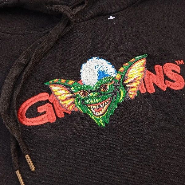 Japanese Brand Gremlins Oversize Hoodie sweater Embroidered 😍 Size ONE SIZE - 3 Thumbnail
