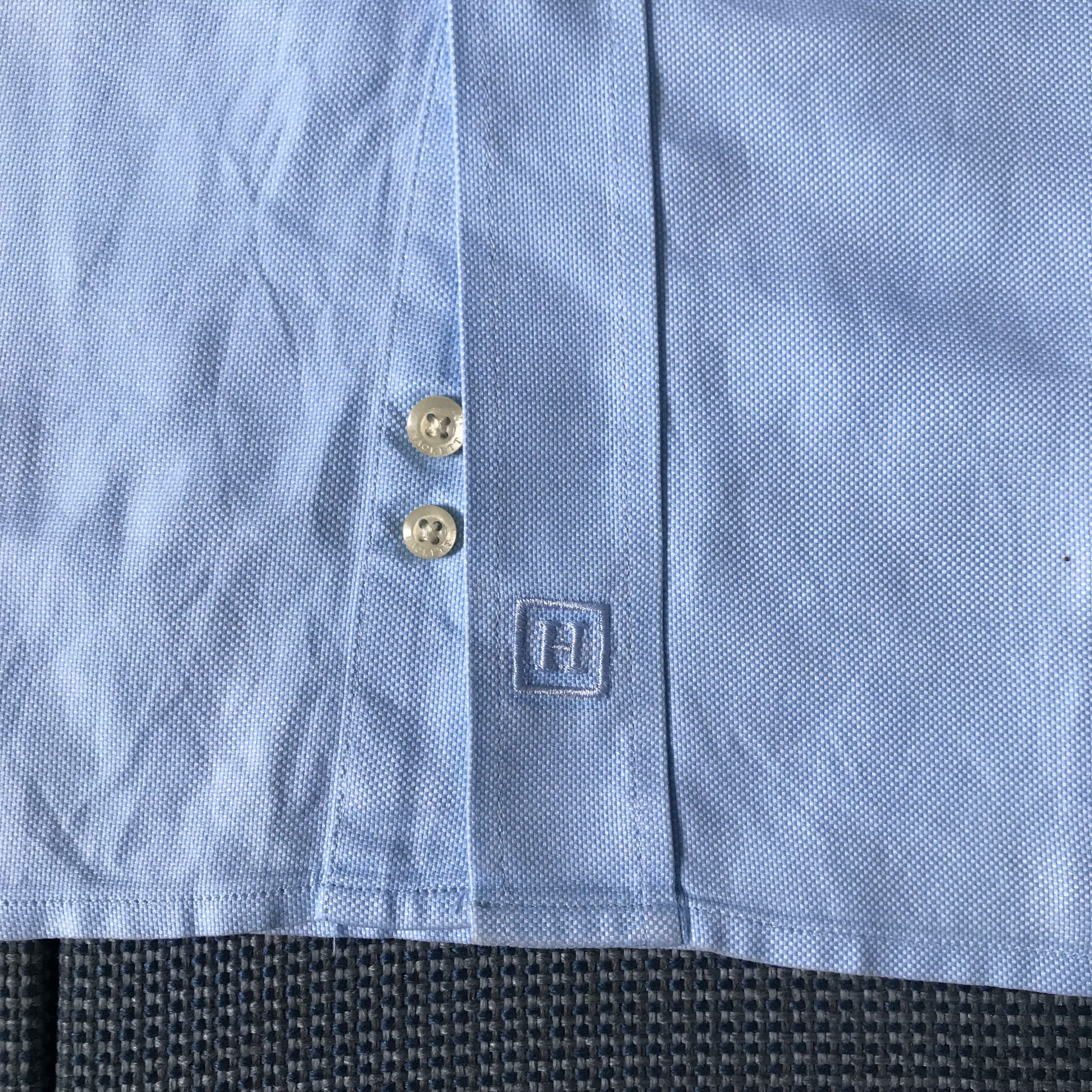 Hackett Vintage Hackett London Blue shirt Button down long sleeves Size US L / EU 52-54 / 3 - 11 Thumbnail