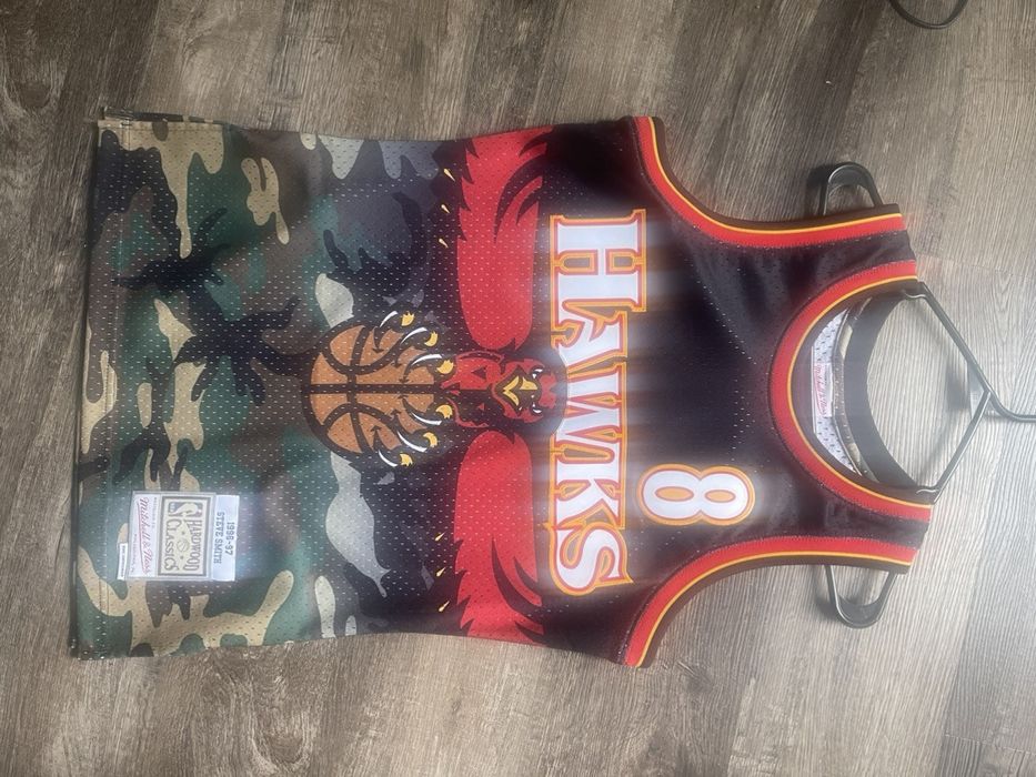 Atlanta hawks clearance camo jersey