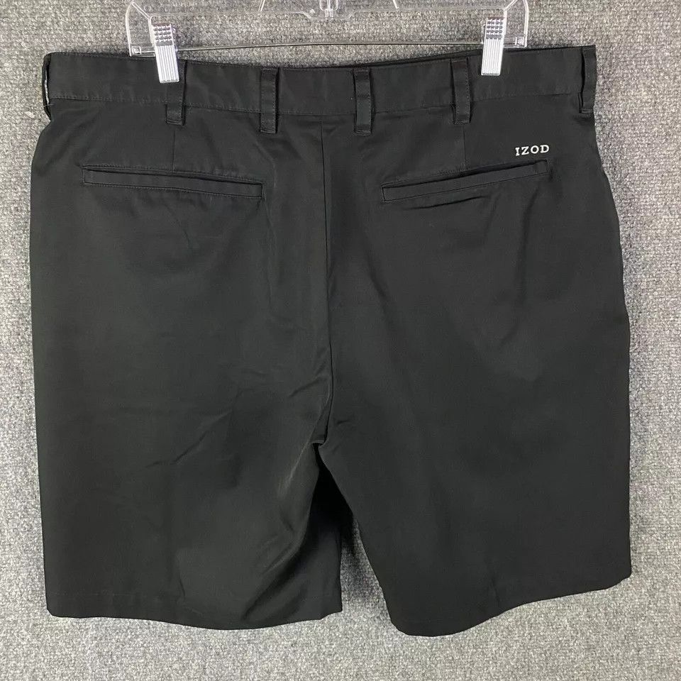 Izod Izod Golf Shorts Men's Size 38 Chino Black Polyester Adults Size US 38 / EU 54 - 5 Thumbnail