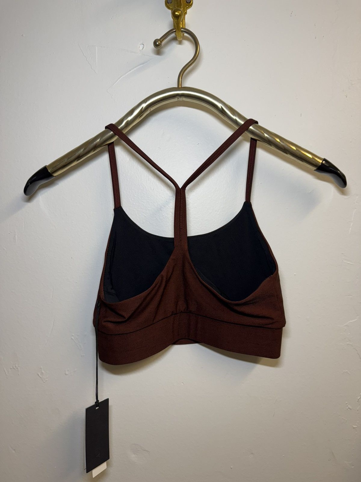 Carbon NWT Twenty Montreal shimmery Brown sports bra XS Carbon38 Size XS / US 0-2 / IT 36-38 - 6 Thumbnail