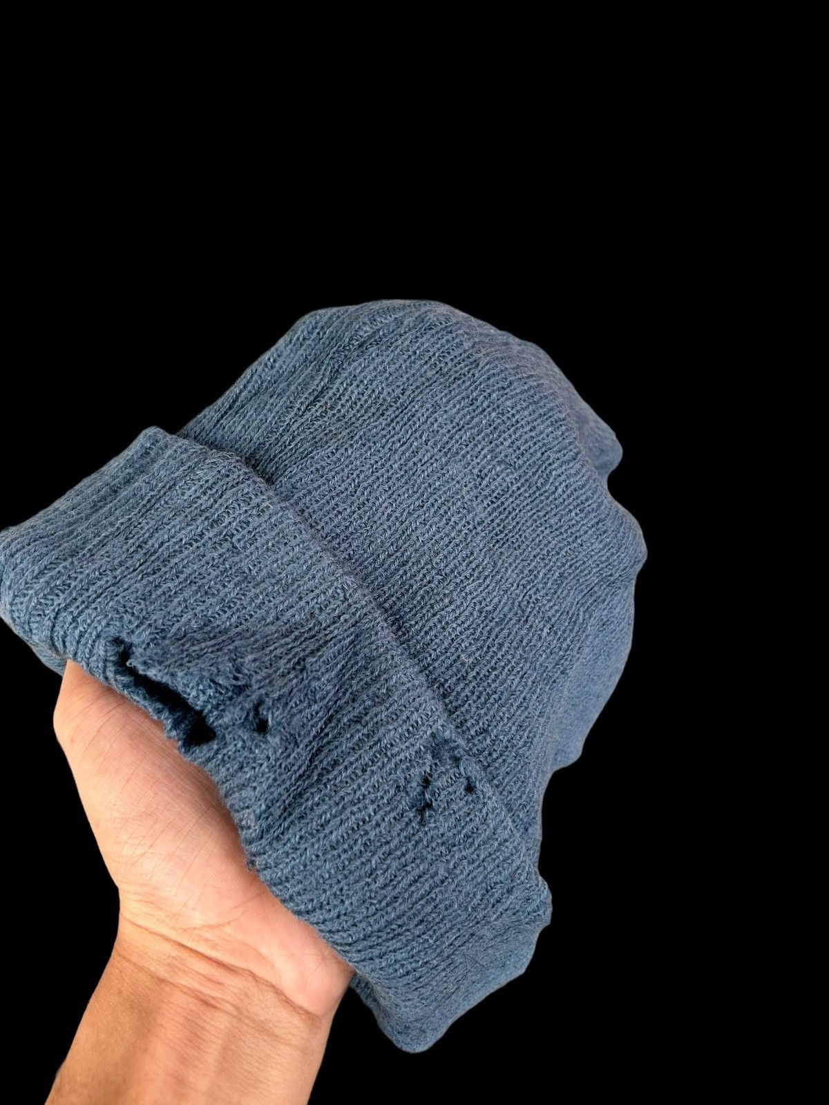 Japanese Brand × Kapital × Vintage Vtg Made in Japan Beams Distressed Beanie Hats Size ONE SIZE - 5 Thumbnail