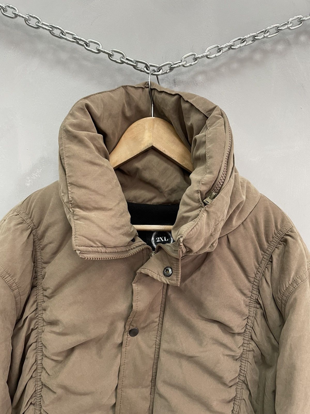 Issey Miyake Beige bondage issey miyake Jacket Multipocket Style Size US XL / EU 56 / 4 - 6 Thumbnail