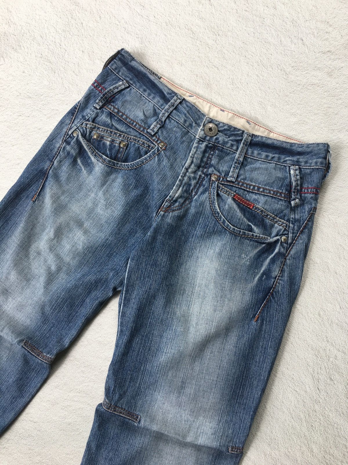Marithe + Francois Girbaud 2000s Marithe Francois Girbaud Denim Size US 32 / EU 48 - 2 Thumbnail
