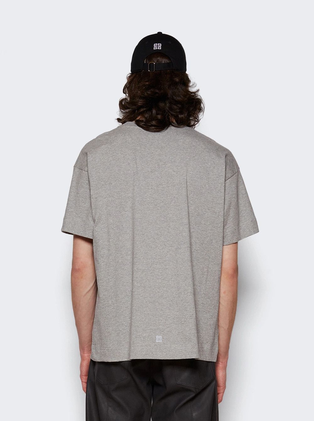 Givenchy o1mle0326 Short Sleeved Graphic Tee Shirt in Gray Size US XXL / EU 58 / 5 - 5 Thumbnail
