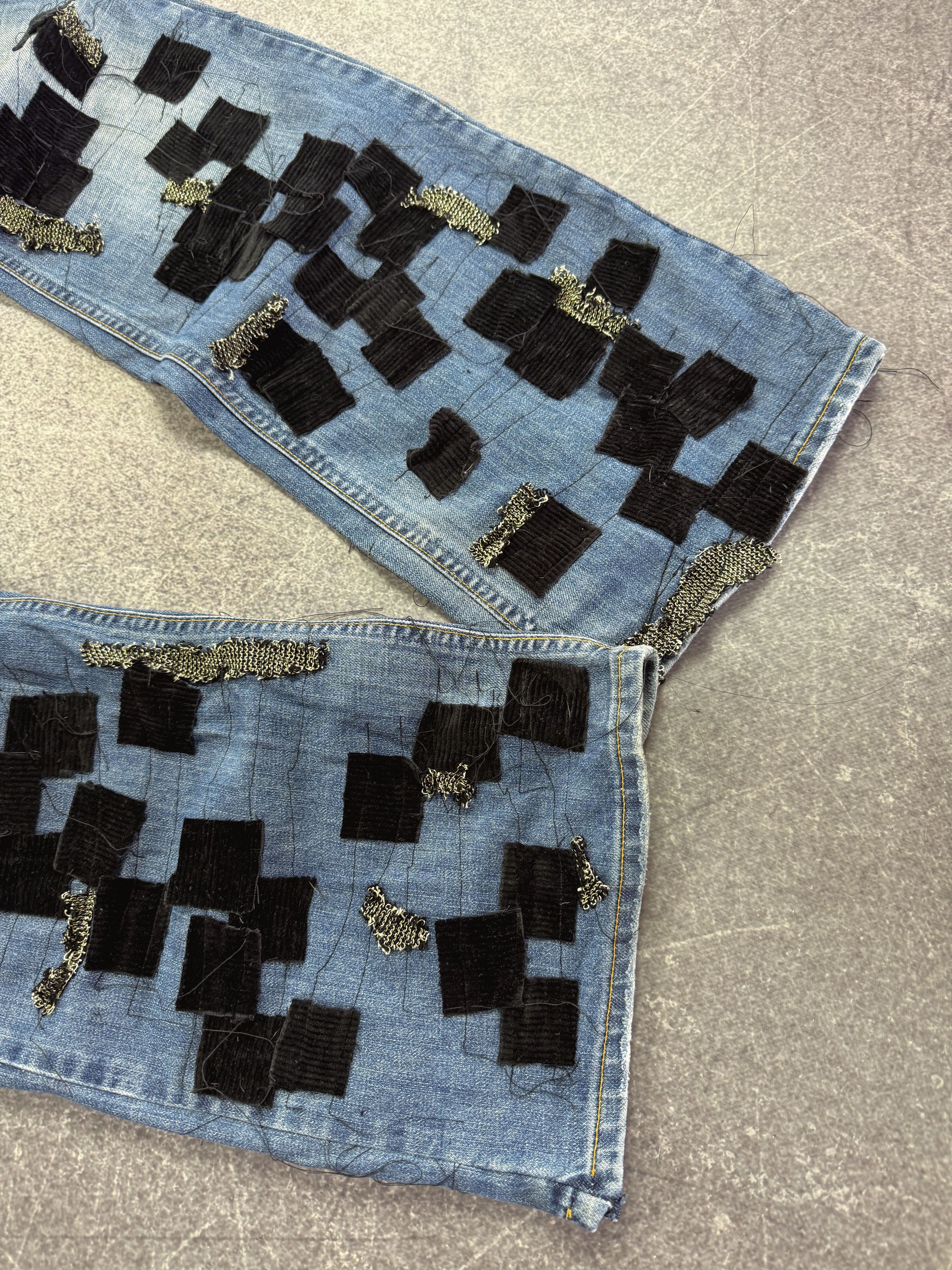 Vintage VTG Hysteric Glamour Balenci Style Washed Rare Jeans 90s Size US 30 / EU 46 - 6 Thumbnail