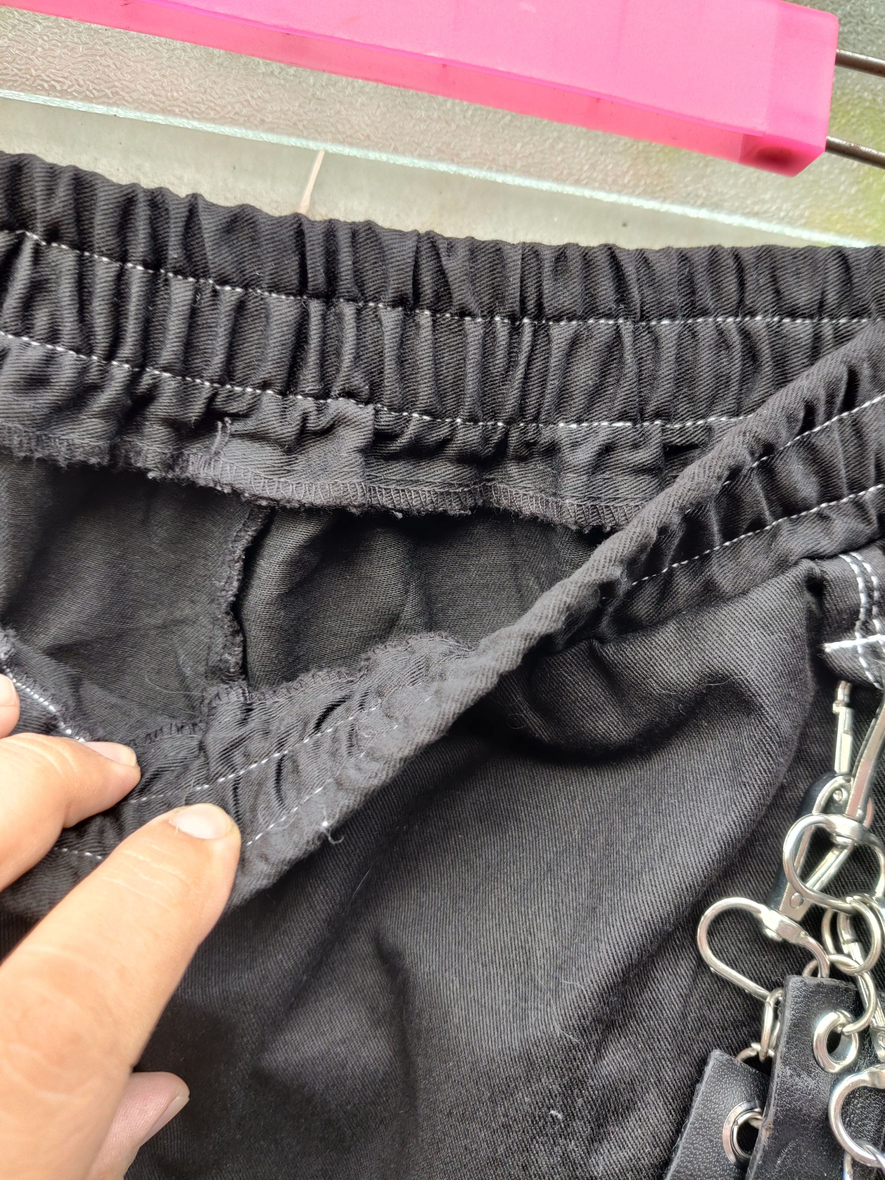 Japanese Brand Vintage Parachute Techwear Cyberpunk Bondage Gothic Pants Size US 32 / EU 48 - 8 Thumbnail