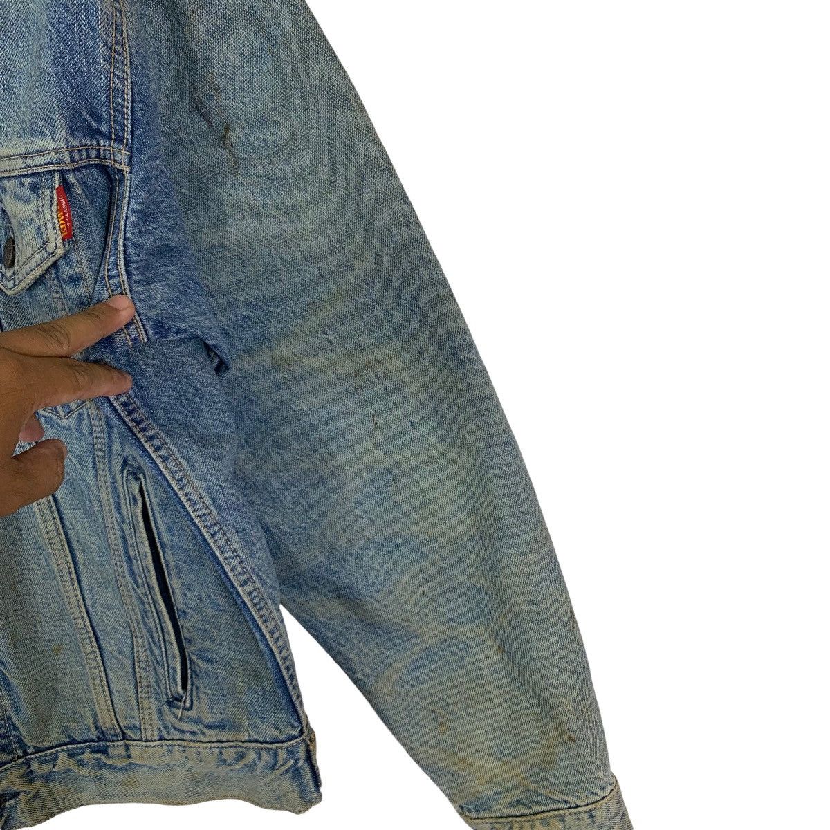 Edwin × Vintage VINTAGE 90s EDWIN CLASSIC DENIM TRUCKERS JACKET Size US XL / EU 56 / 4 - 4 Thumbnail