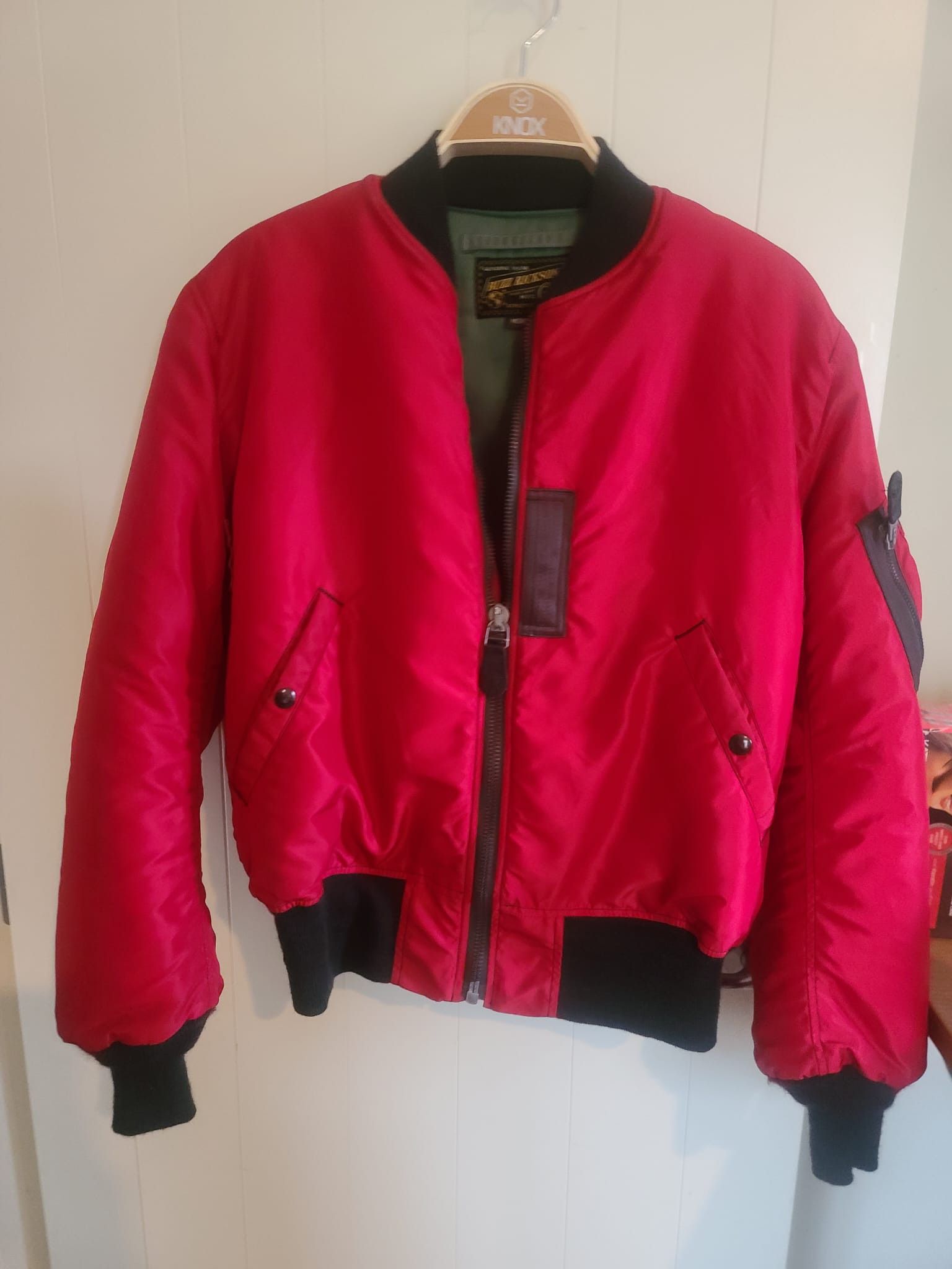 Buzz Rickson's Buzz Rickson Blazing Red MA-1 Size US M / EU 48-50 / 2 - 1 Thumbnail