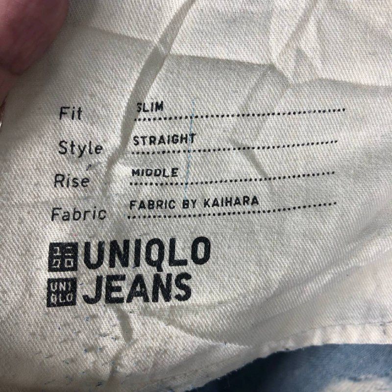 Uniqlo Vintage Distressed denim by Uniqlo Size US 37 - 10 Thumbnail