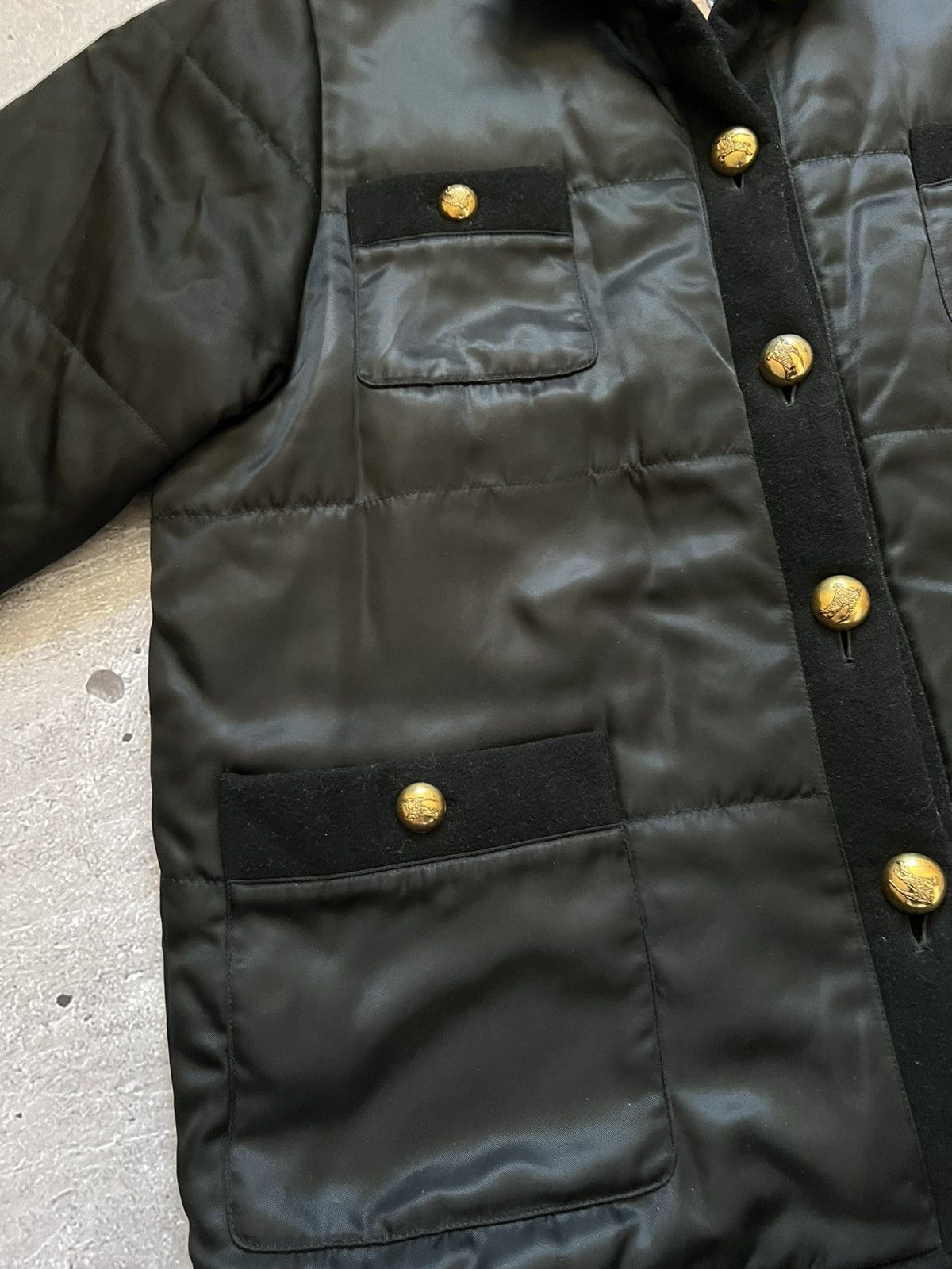 Burberry Burberrys Women's Quilted Jacket Nova Check Nylon Lining 44 Size M / US 6-8 / IT 42-44 - 5 Thumbnail