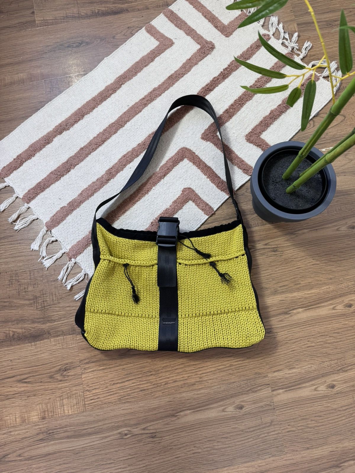 Annette Gortz VINTAGE ANNETTE GORTZ 2000s KNITTED BAG Size ONE SIZE - 1 Thumbnail