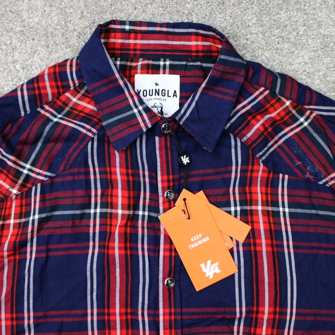 YoungLA VINTAGE not applicable; only use original words. Size US M / EU 48-50 / 2 - 5 Thumbnail