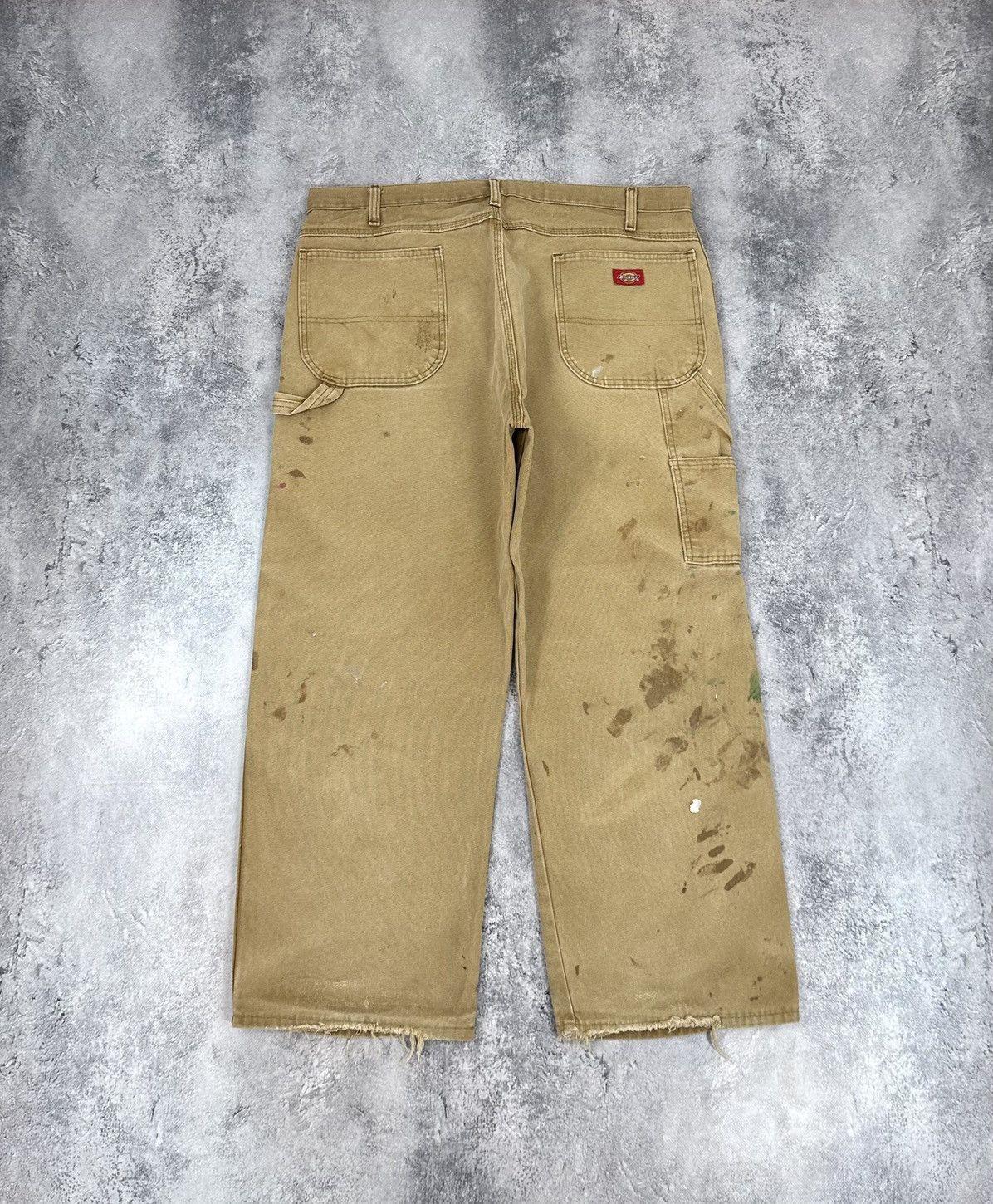 Dickies Vintage Dickies USA Trashed Carpenter Y2K Utility Work Pants Size US 40 / EU 56 - 1 Thumbnail