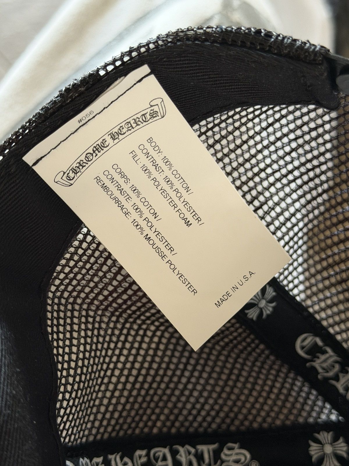 Chrome Hearts Chrome Hearts St Barts Exclusive Trucker Size ONE SIZE - 6 Thumbnail