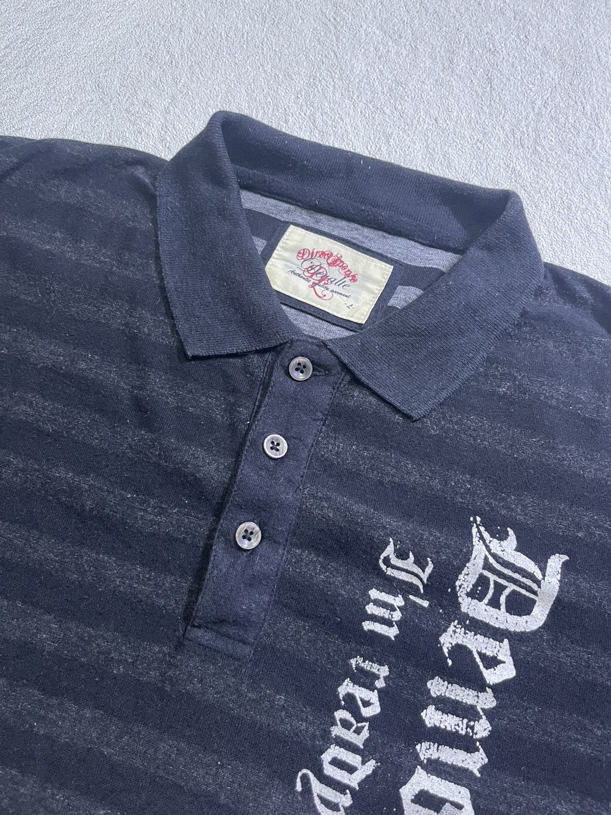 Hysteric Glamour Y2K DEVALTE short tshirt striped style Size US L / EU 52-54 / 3 - 5 Thumbnail