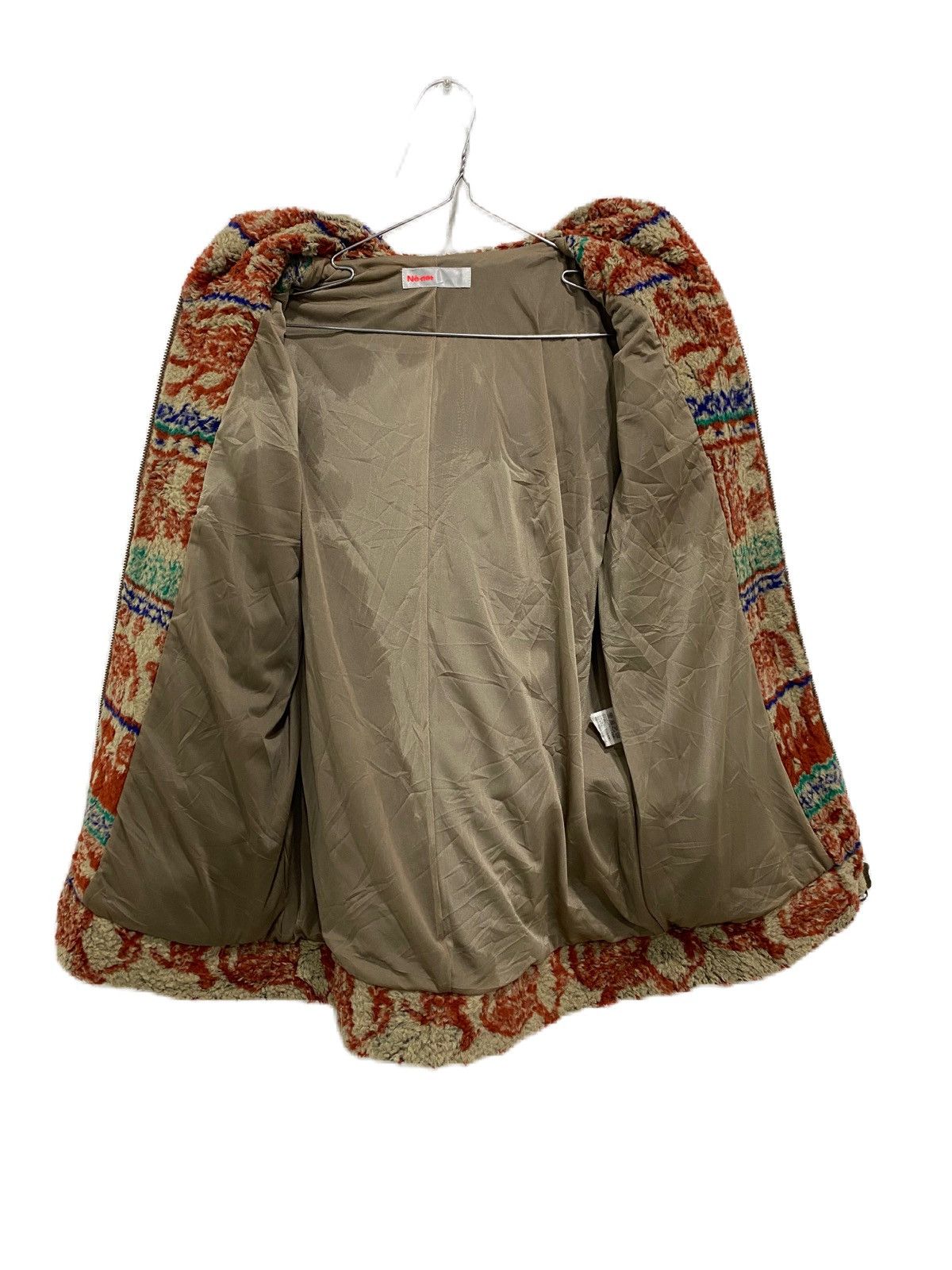 Issey Miyake NE-NET ART SHERPA ZIPPER JACKET ISSEY MIYAKE DIVISON BRAND Size US M / EU 48-50 / 2 - 5 Thumbnail
