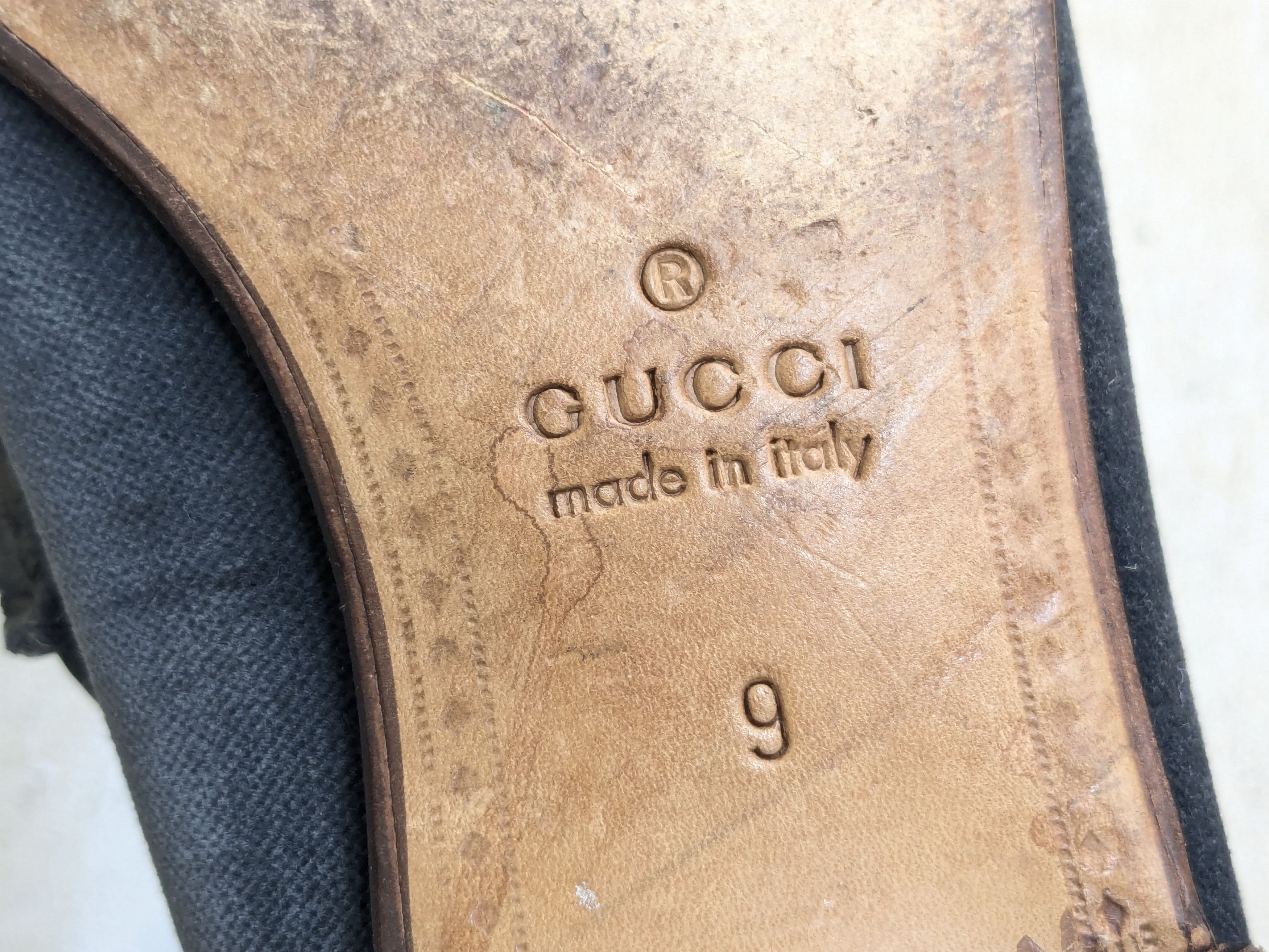 Gucci Gucci Horsebit Loafers Gray Velvet Patent Leather 9.5 Size US 9.5 / EU 42-43 - 15 Thumbnail