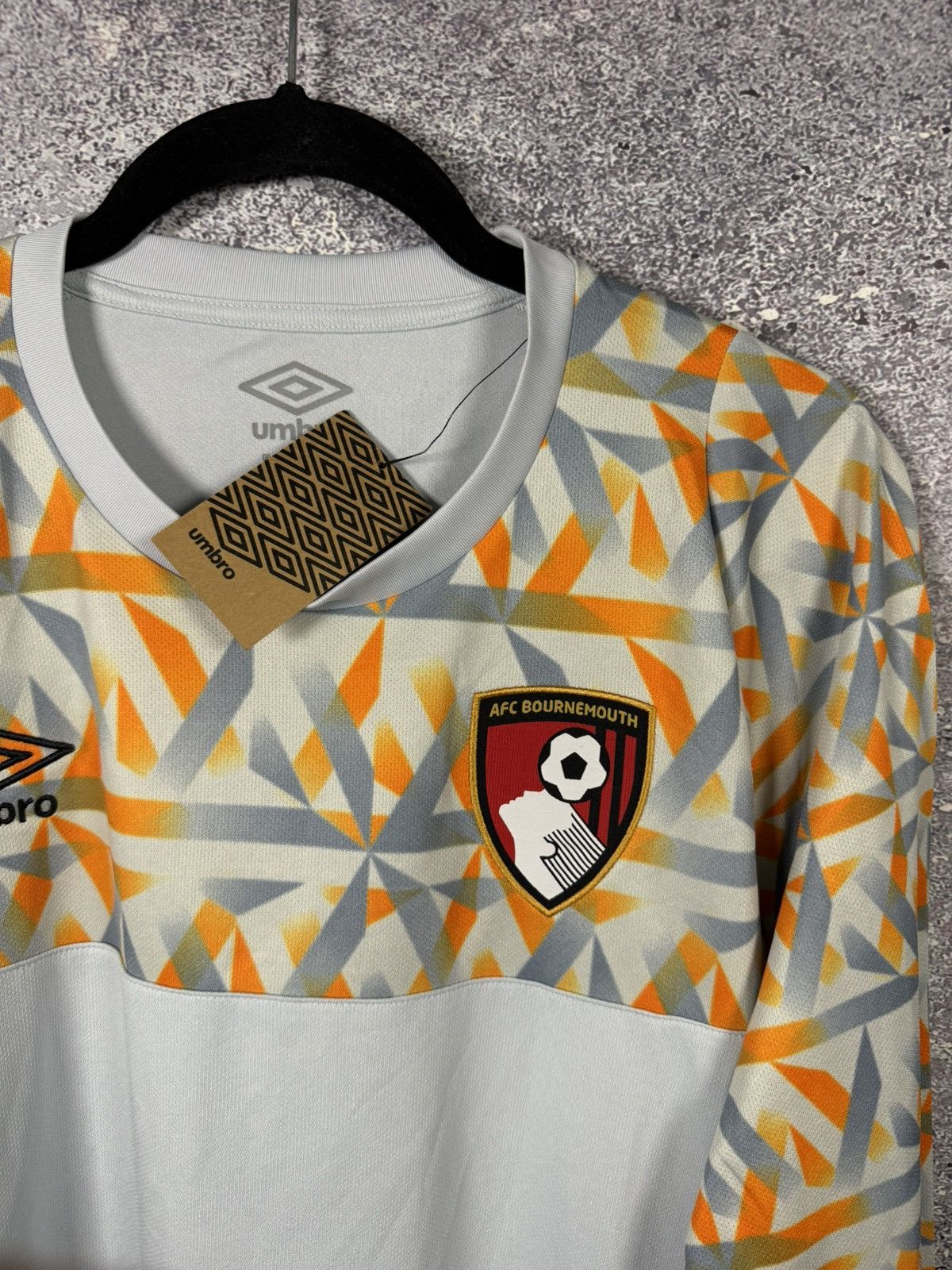 Umbro × Vintage NWT Bournemouth 2022/23 GK Away Umbro Jersey Blokcore Large Size US L / EU 52-54 / 3 - 6 Thumbnail