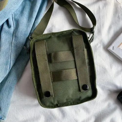 Japanese Brand Y2K military vintage messenger shoulder bag Size ONE SIZE - 2 Thumbnail