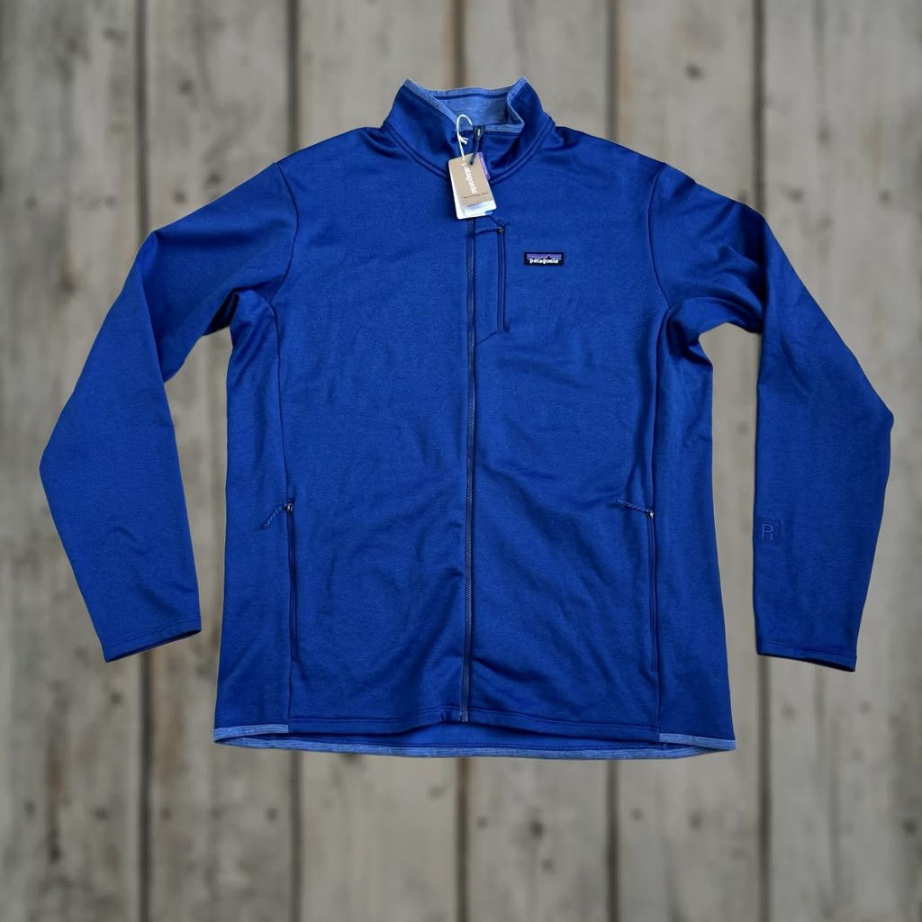 Patagonia Patagonia R1 Daily Jacket Mens XL Blue Zip Mid-Length with Tags Size US XL / EU 56 / 4 - 1 Thumbnail