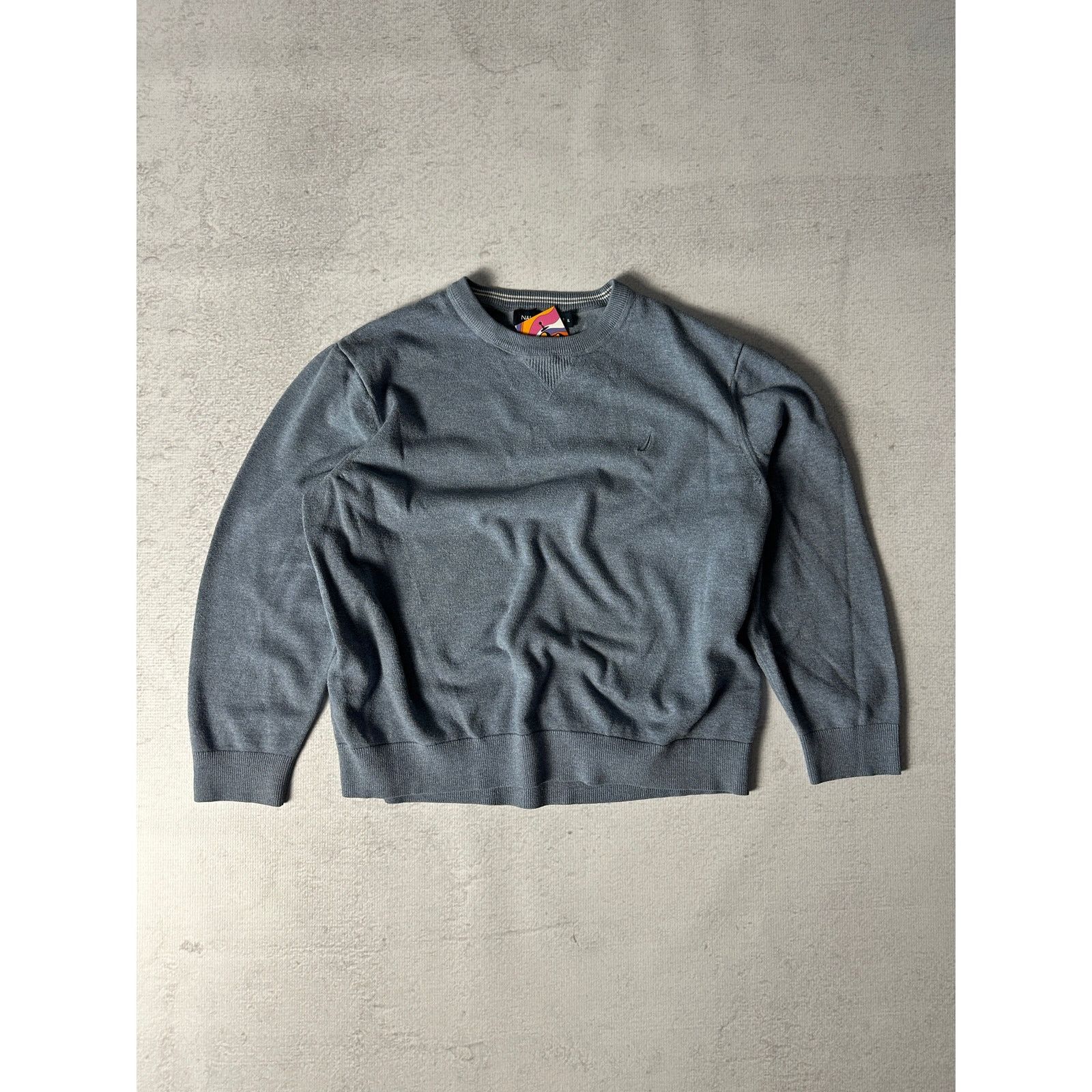 Nautica Vintage Nautica Long-Sleeve Crewneck Sweatshirt - Men's XL Size US XL / EU 56 / 4 - 1 Thumbnail