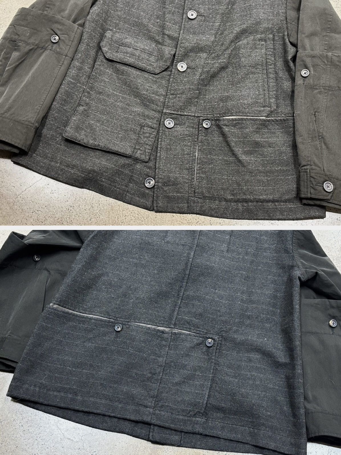 Ziggy Chen Ziggy Chen 21aw Detachable Oversleeves Worker Jacket Size US L / EU 52-54 / 3 - 6 Thumbnail