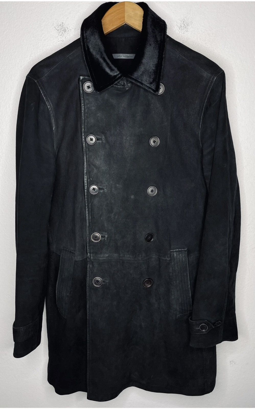 John Varvatos Goat suede trench coat EU 48 USA 38 Size US M / EU 48-50 / 2 - 3 Thumbnail