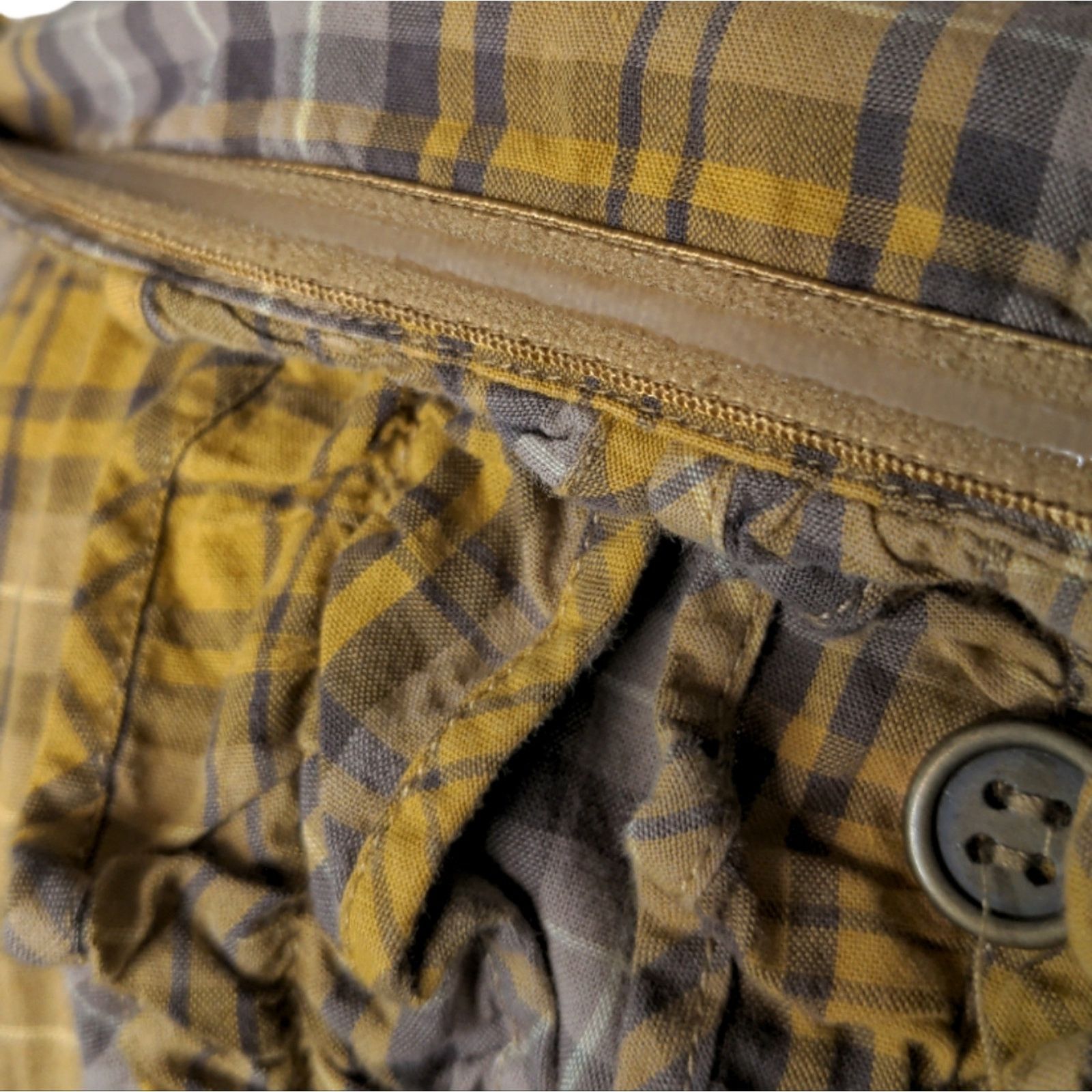 Anthropologie ANTHROPOLOGIE MAEVE Yellow Plaid Spaghetti Strap Dress Size M / US 6-8 / IT 42-44 - 6 Thumbnail