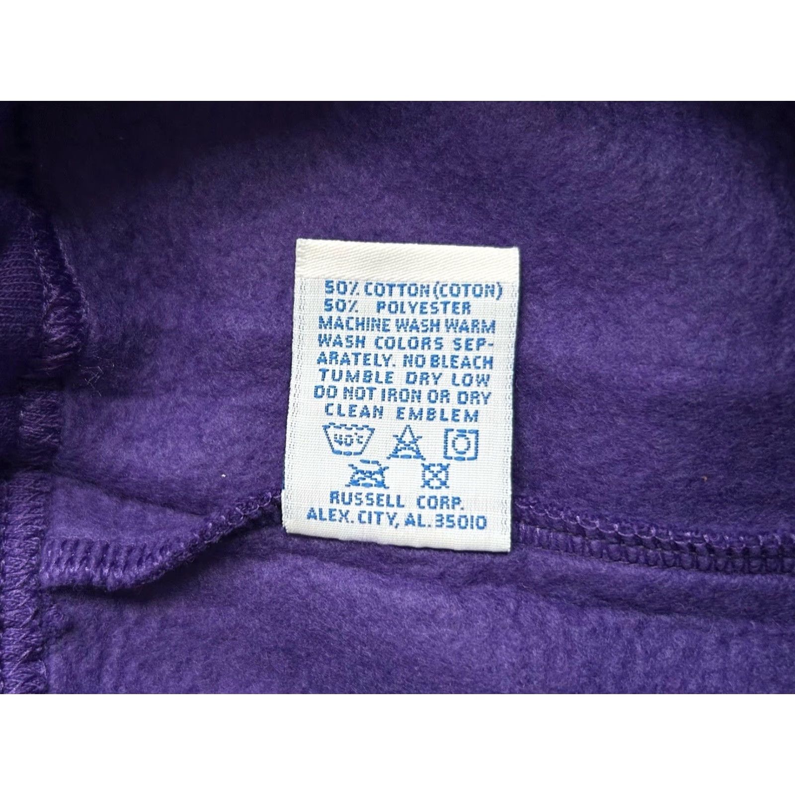 Russell Athletic VINTAGE Russell Athletic Sweatpants Mens XS Deadstock NWT 90s Made in USA Purple Sweatpants USA 1990s Men's XS Size US 27 - 7 Thumbnail