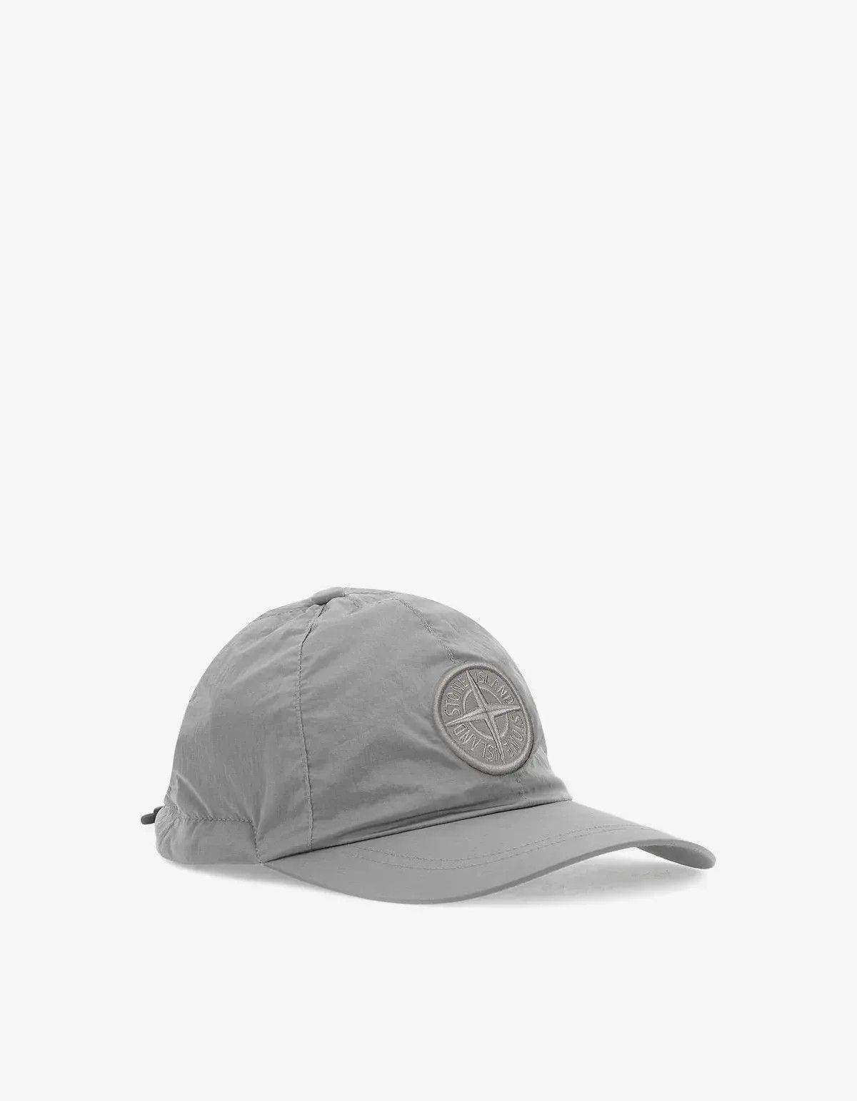 Stone Island Stone Island Grey Nylon Metal Baseball Cap Size 36 - 1 Thumbnail