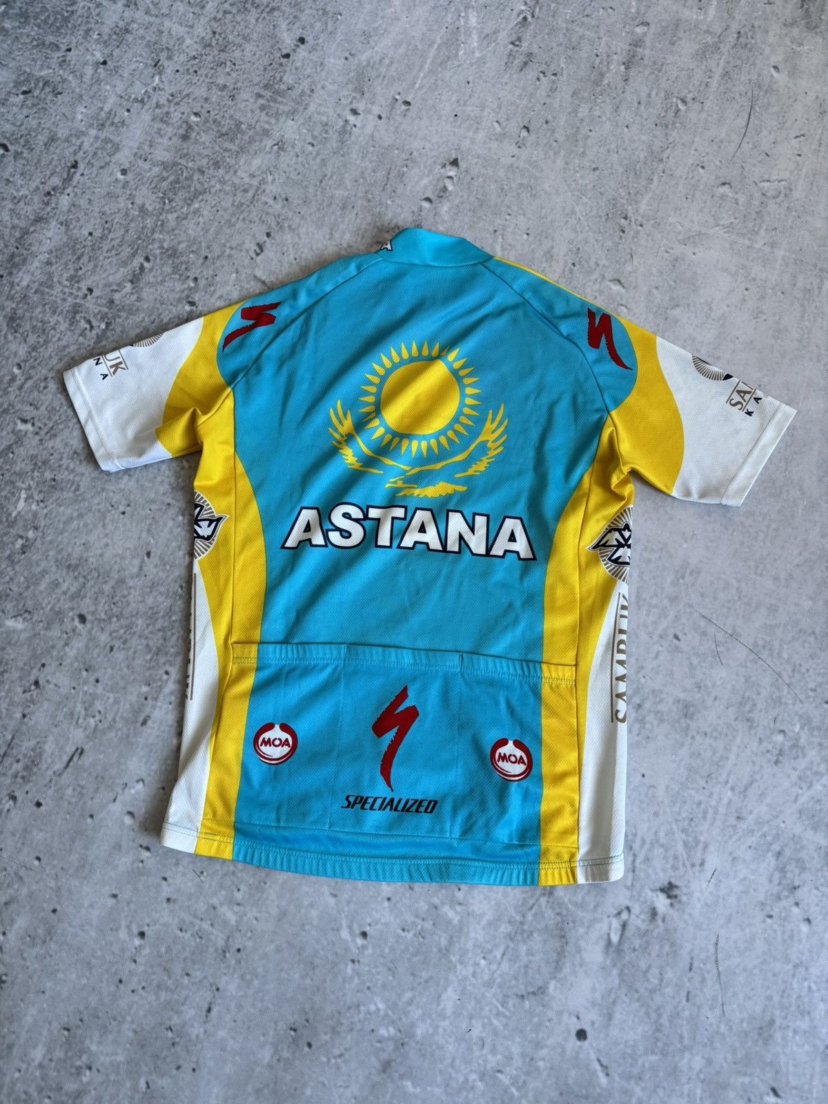 Vintage Astana velo jersey Kazyna Size US M / EU 48-50 / 2 - 2 Thumbnail