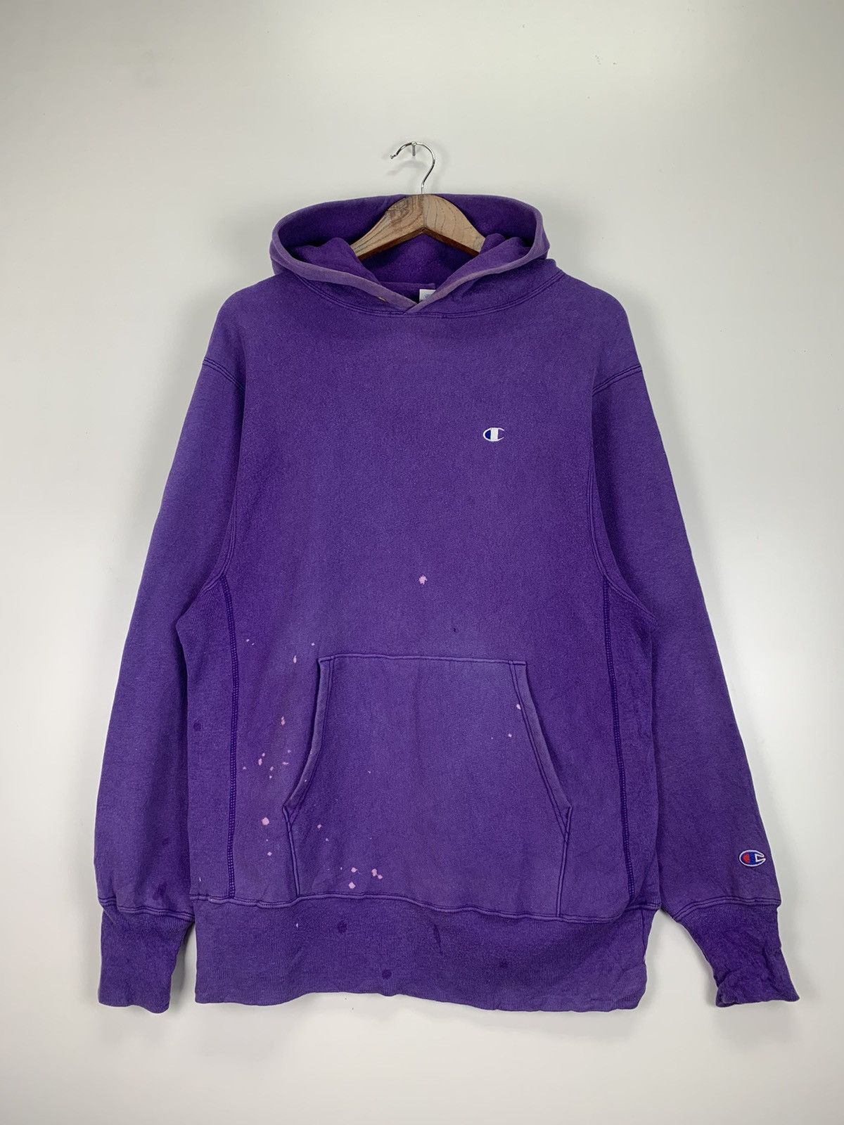 Champion × Vintage Vintage Champion Made in USA hoodie Size US L / EU 52-54 / 3 - 2 Thumbnail