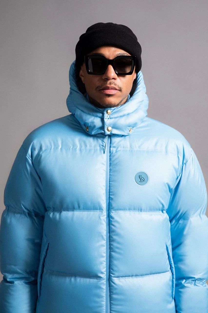 October's Very Own Ovo bounce down jacket baby blue Size US L / EU 52-54 / 3 - 2 Thumbnail