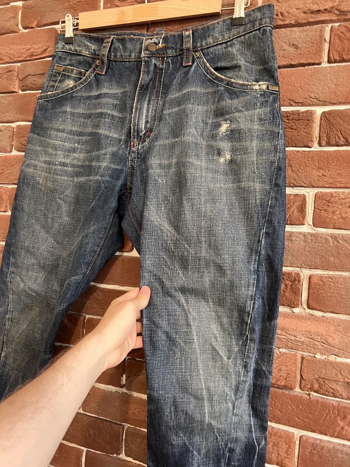 Dsquared2 Rare Vintage Dsquared2 Faith Womens distressed Denim pants Size 28" / US 6 / IT 42 - 6 Thumbnail