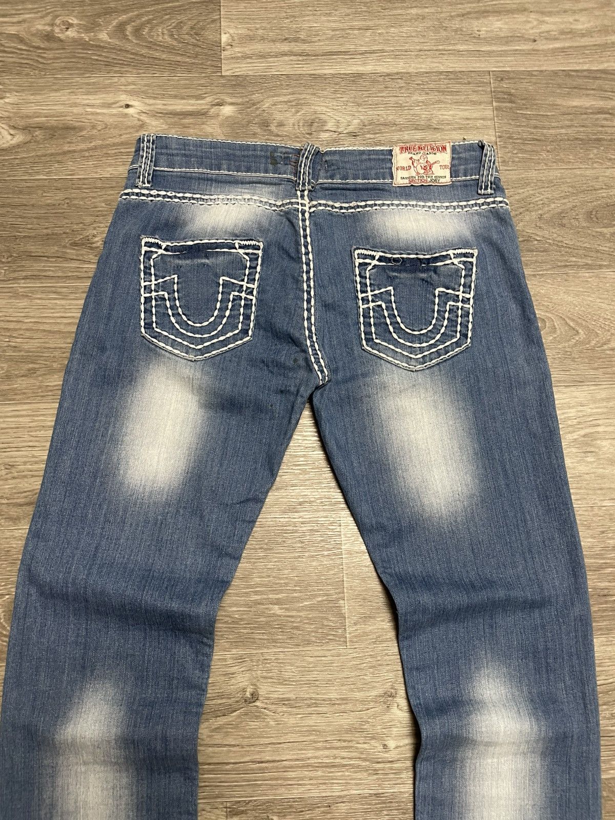 True Religion Vintage True Religion Blue Skinny Fit Jeans Y2K Size US 31 - 14 Thumbnail