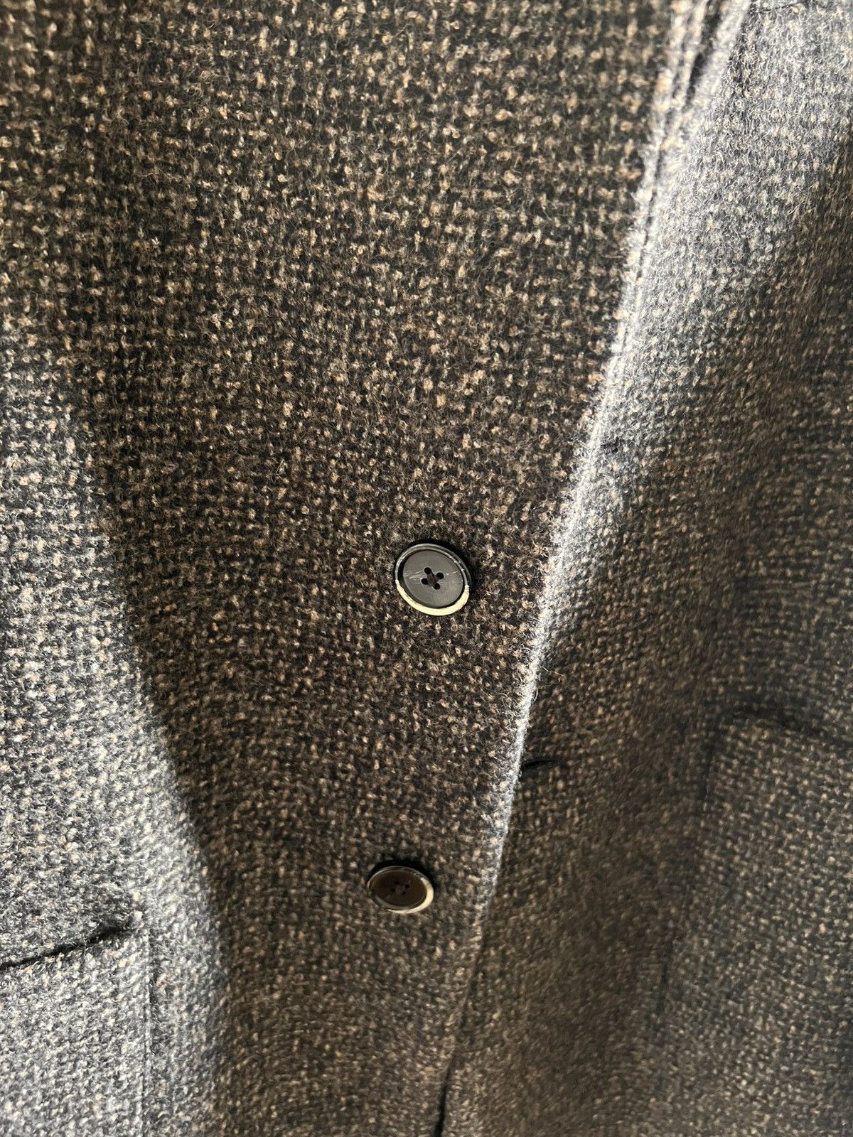Barena Venezia Tweed Virgin Wool Baron Coat Size US S / EU 44-46 / 1 - 3 Thumbnail