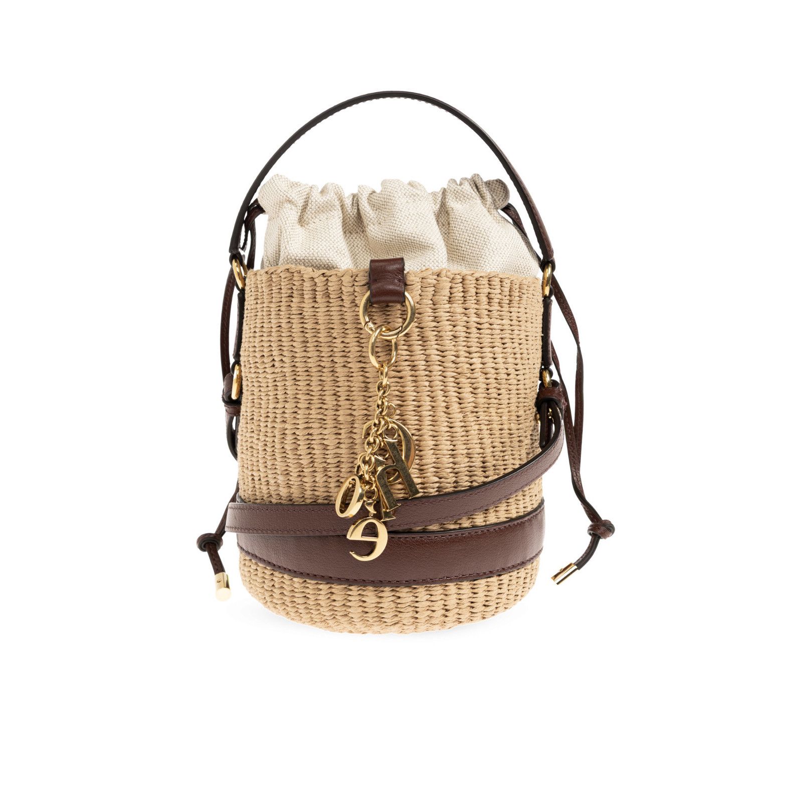 Chloe Chloe Charms Beige Bucket Bag New & Authentic Size ONE SIZE - 1 Thumbnail