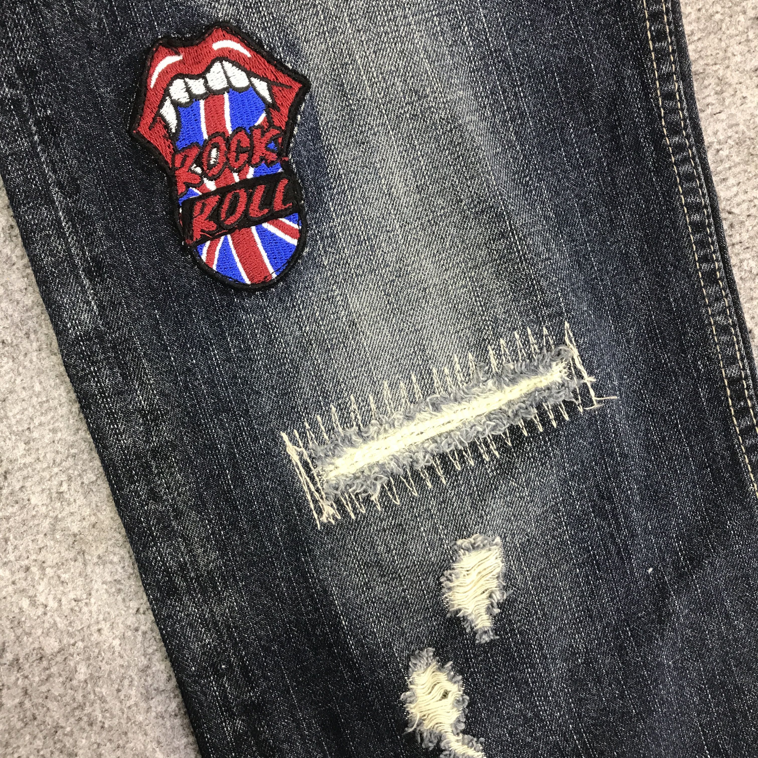 Japanese Brand Japan design sorridere distressed denim jeans pants Size US 33 - 14 Thumbnail