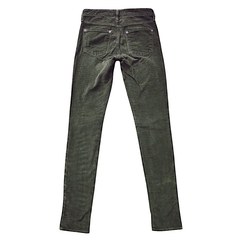 Vince Vince Green Corduroy Pants | Size 25 Size 26" / US 2 / IT 38 - 2 Thumbnail